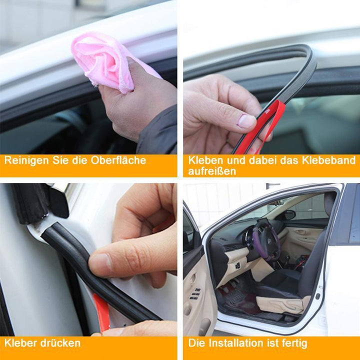 Lisslune | Car door sealing strip for edge protection, noise reduction, dustproof