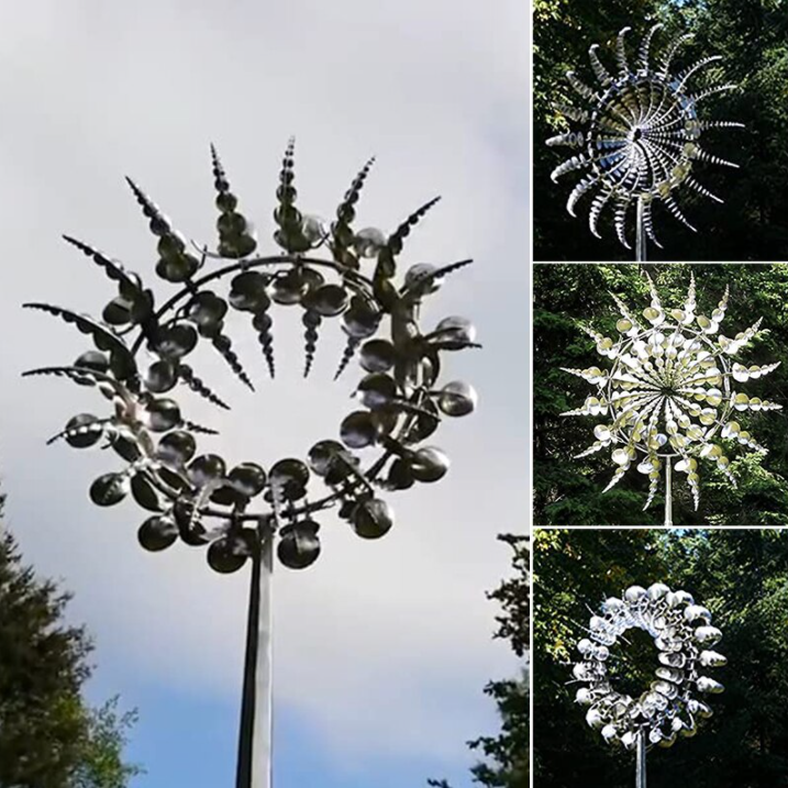 Lisslune | Windmill - Windly - Magic Metal - Garden decoration