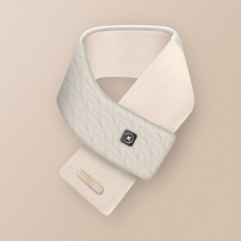 Lisslune | Multi-Function USB Charging Washable Self-Heating Scarf with 3 Heat Adjustment, Built-in Power Bank & Temperature Sensor