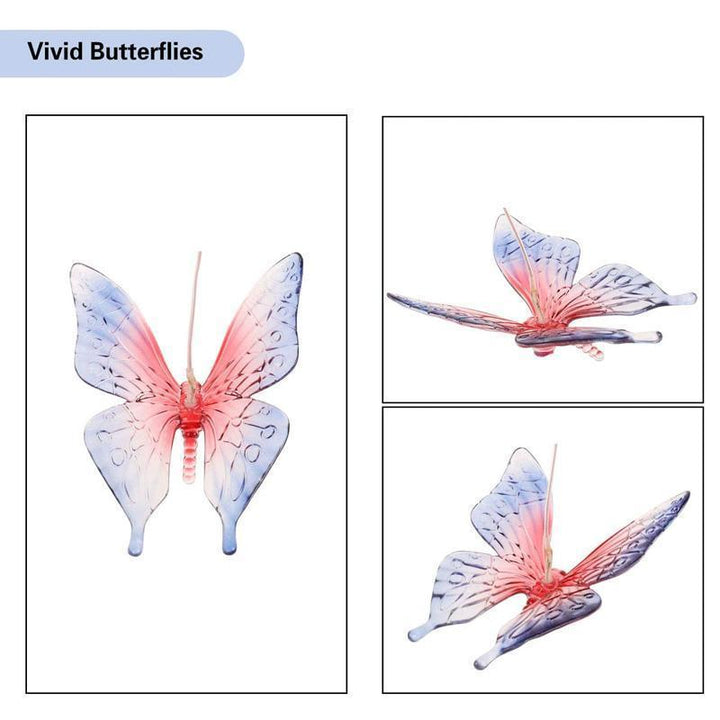 Lisslune | Solar-powered butterfly lights