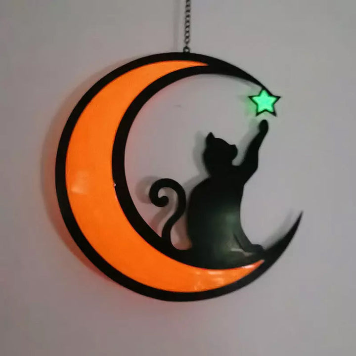 Lisslune | MoonlitWhiskers – Magical LED lights for cats and crescent moon