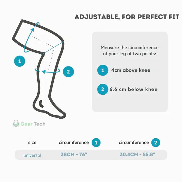 Lisslune | Osteoarthritis Unloader Knee Brace | Medial & Lateral Support for Bone-on-Bone Arthritis Relief, Adjustable Size for Enhanced Comfort