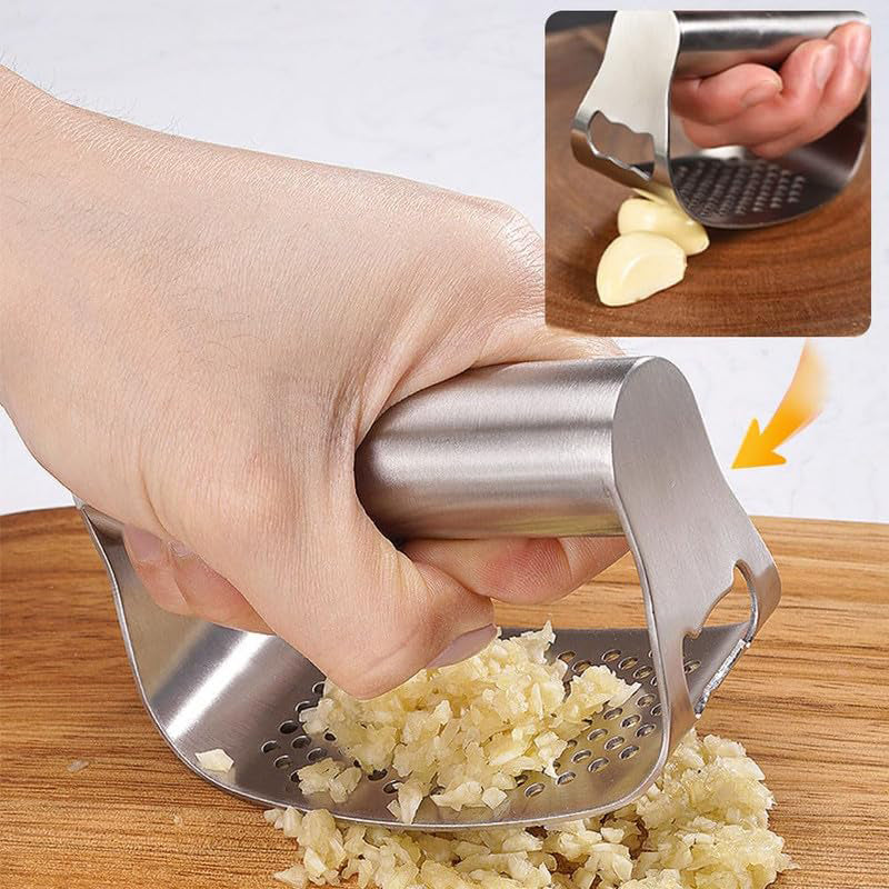 Lisslune | New garlic press made of stainless steel