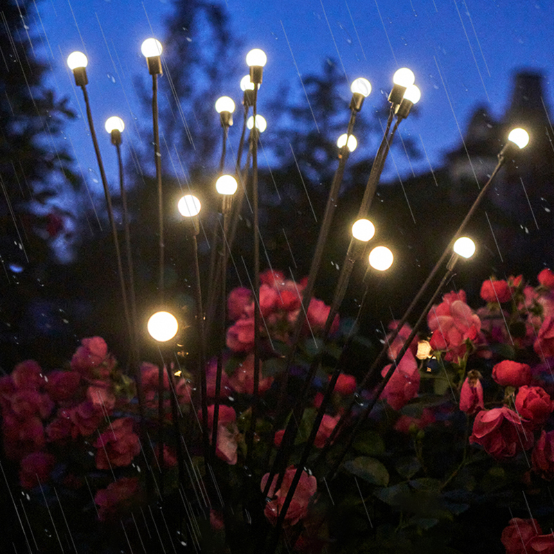 Lisslune | LED Solar Garden Light with Flexible Light Balls – Waterproof Decorative Light for Beds and Paths