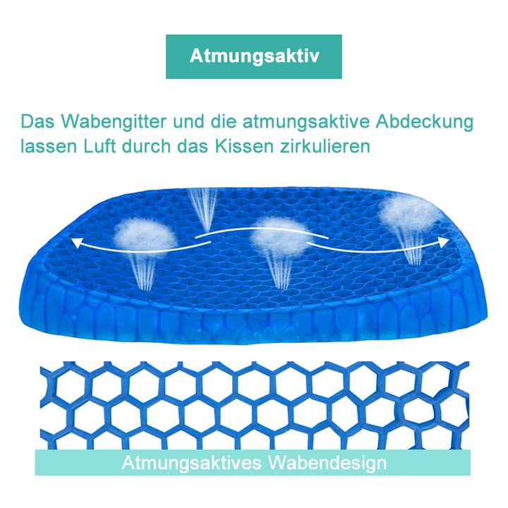 Lisslune | Super Soft Silicone Back and Butt Comfort Cushion