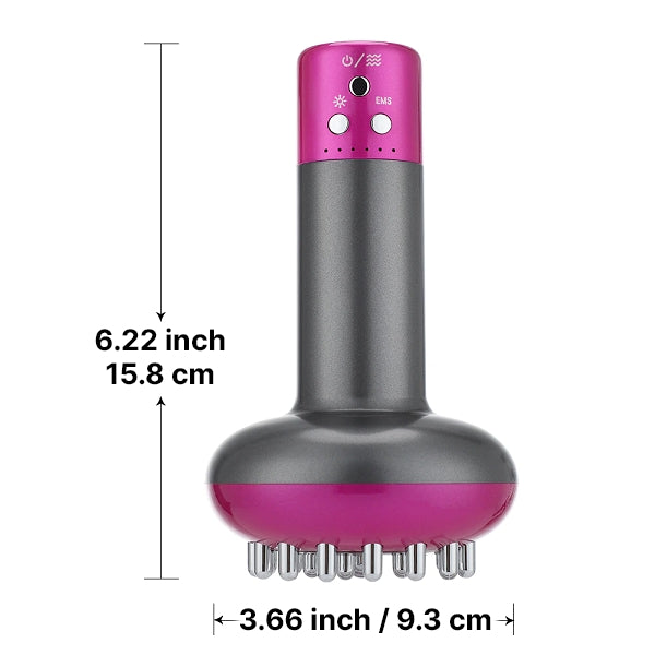 Lisslune | Electric Body Brush for Cellulite Reduction & Lymphatic Drainage Massage