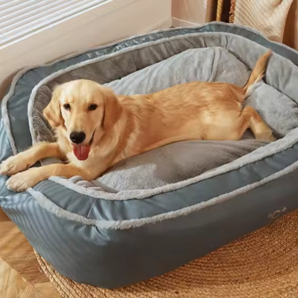 Lisslune | Orthopedic Dog Bed:  Memory Foam Beds for Large Dogs | Perfect for Arthritis Relief