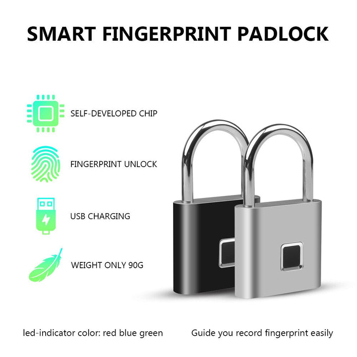Lisslune | Fingerprint Keyless Rechargeable Door Lock