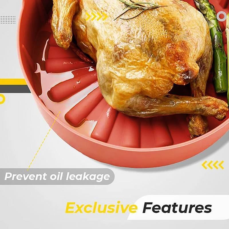 Lisslune | Air Fryer Tray Easy to Clean Non-Stick Baking Dish