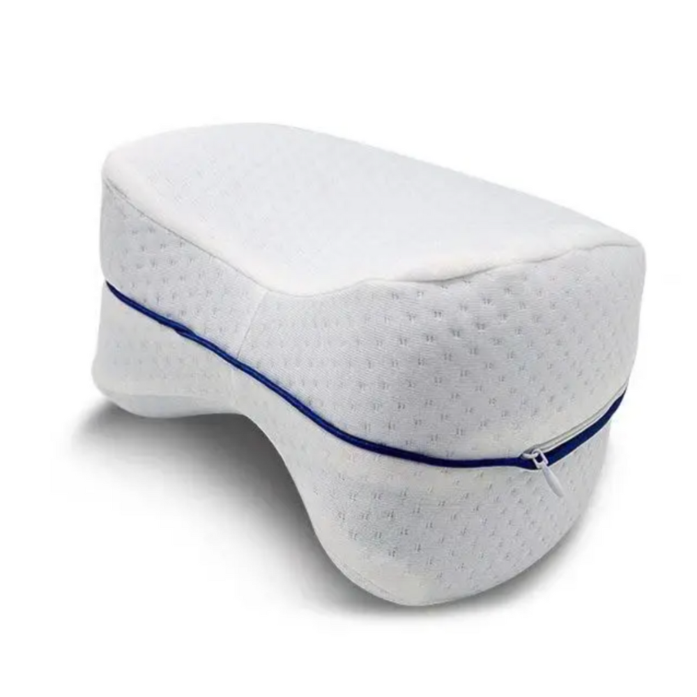 Lisslune | Orthopedic Knee Pillow for Side Sleepers - Contoured Support Cushion for Pain Relief & Comfort During Sleep