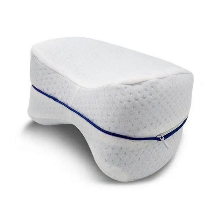 Lisslune | Orthopedic Knee Pillow for Side Sleepers - Contoured Support Cushion for Pain Relief & Comfort During Sleep