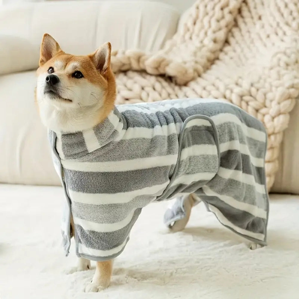 Lisslune | Gentle Touch Dog Drying Towel Robe