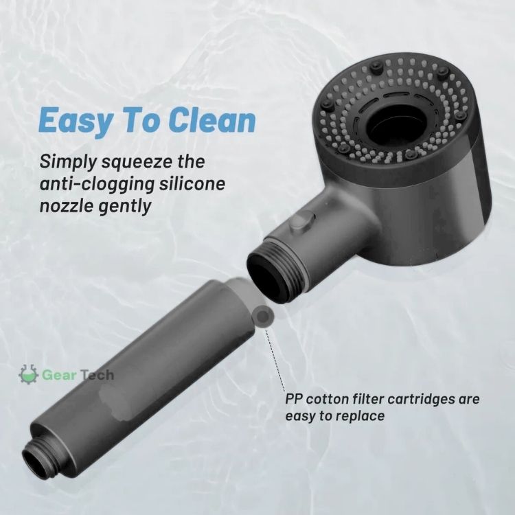 Lisslune | Enhanced Power Shower Head – Designed for Consistent High Pressure