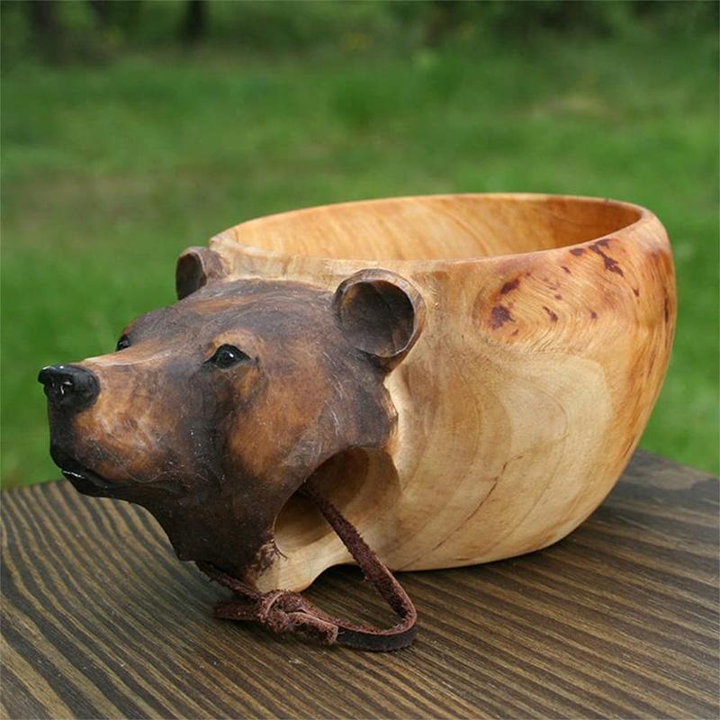 Lisslune | Animal Outdoor Wooden Cup