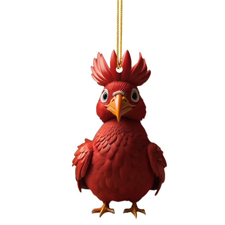 Lisslune | Cartoon Rooster Decorative Ornaments