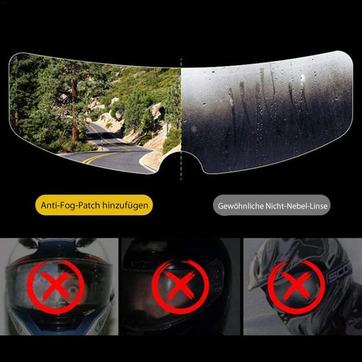 Lisslune | Anti Rain and Fog Resistance Helmet Film