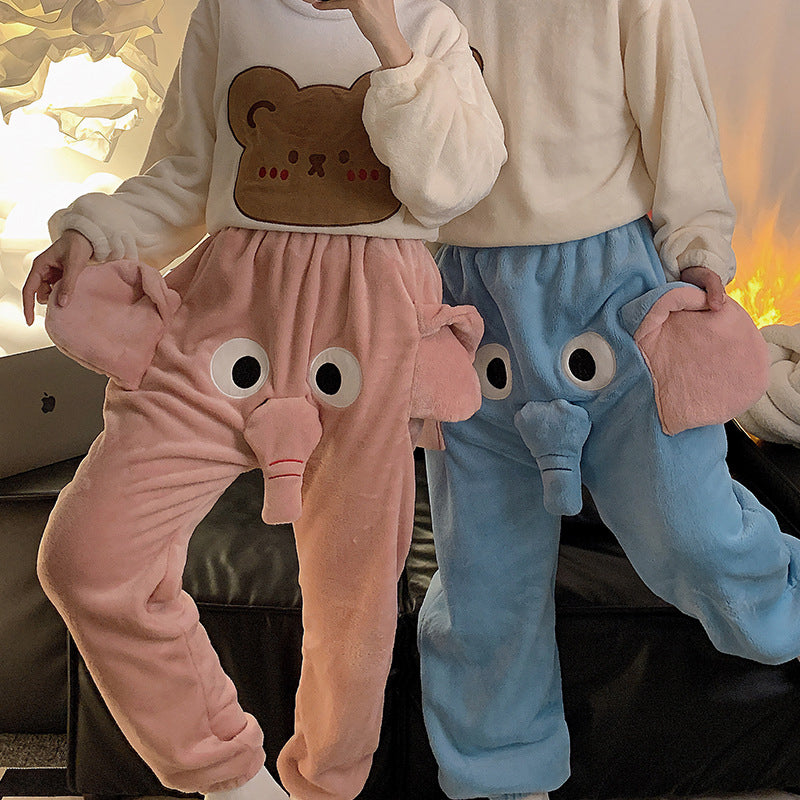 Lisslune | Funny Elephant Homewear Pants
