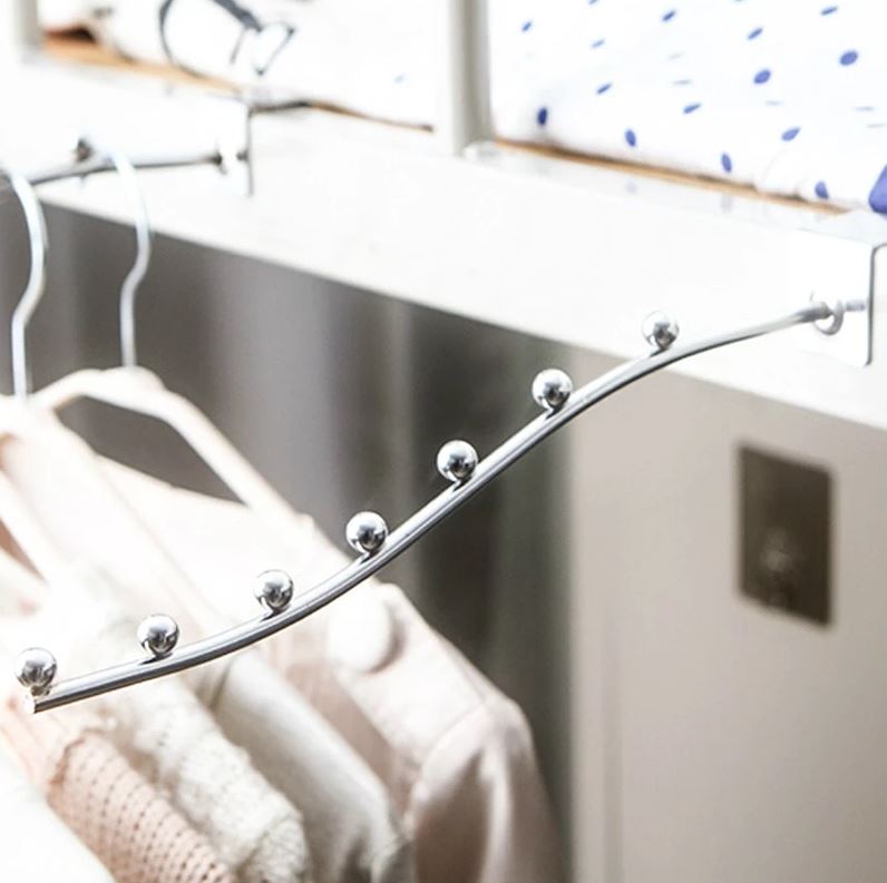 Lisslune | 2pcs Wall Bracket Space Saving Hooks