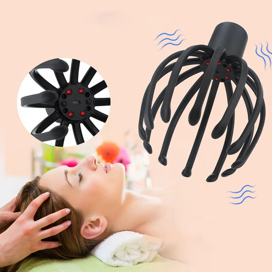 Lisslune | Octopus Head Massager