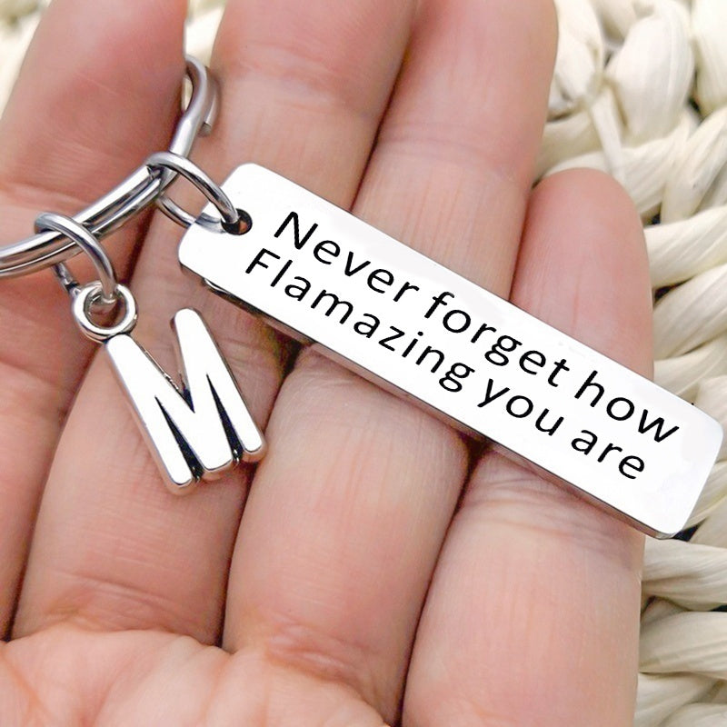 Lisslune | Inspiring keychain made of stainless steel