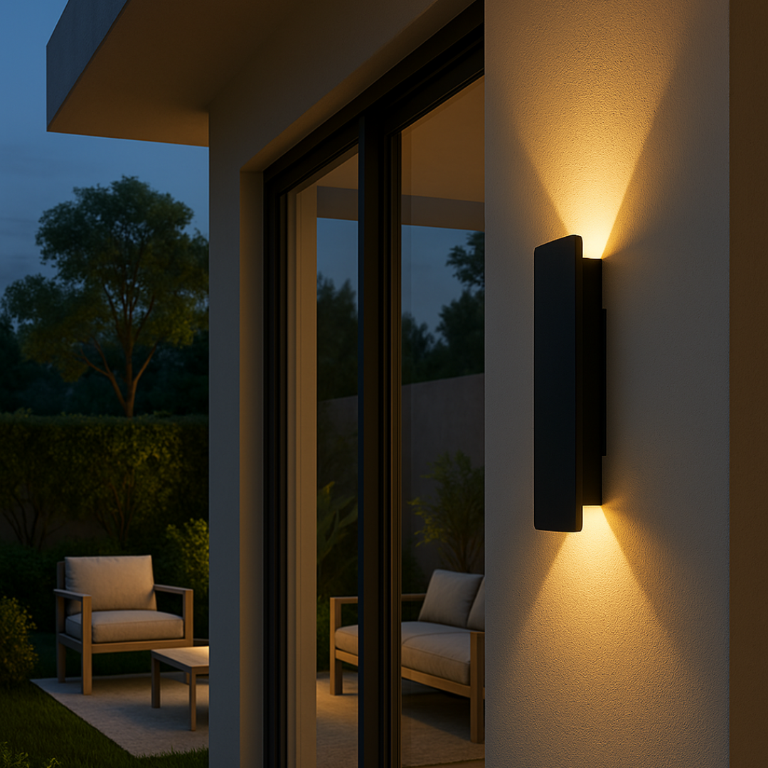Lisslune | Streamline LED Outdoor Wall Light – Weatherproof IP65 – 4 Sizes Available