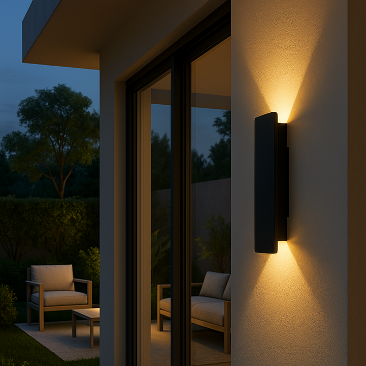 Lisslune | Streamline LED Outdoor Wall Light – Weatherproof IP65 – 4 Sizes Available