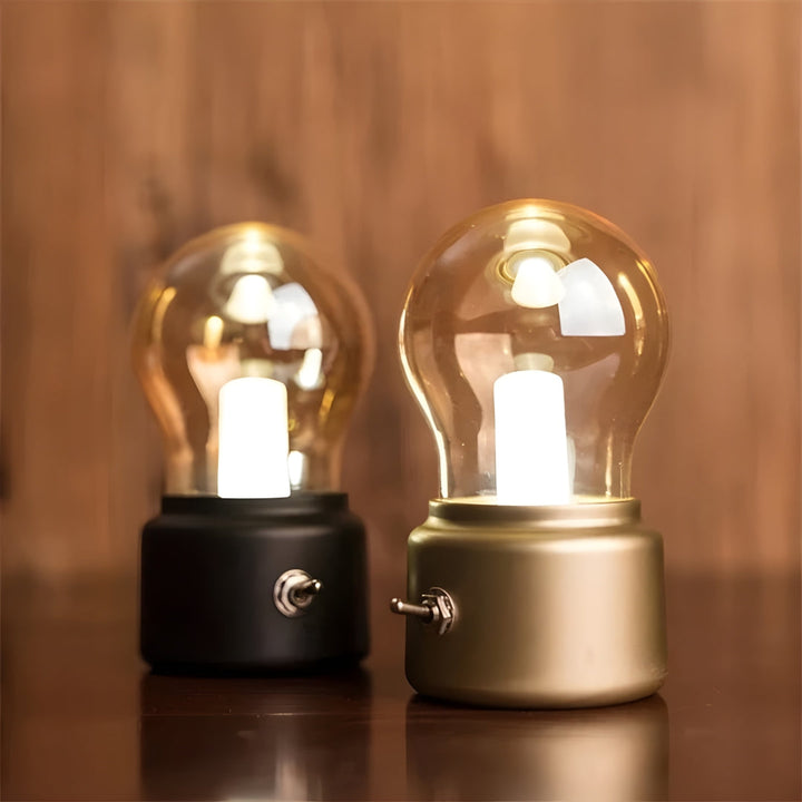 Lisslune | Portable Retro Table Lamp - LumiRetro