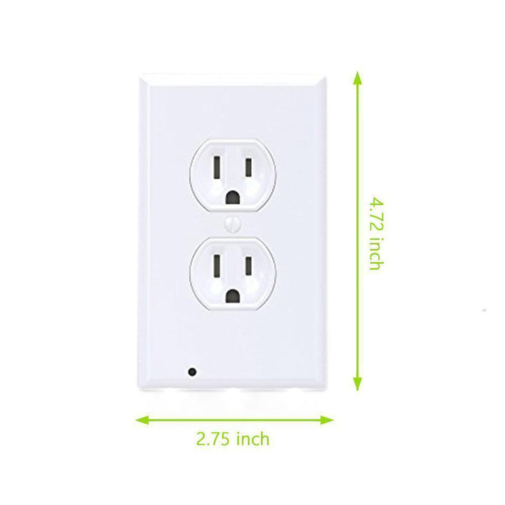 Lisslune | Outlet wall panel with LED night lights