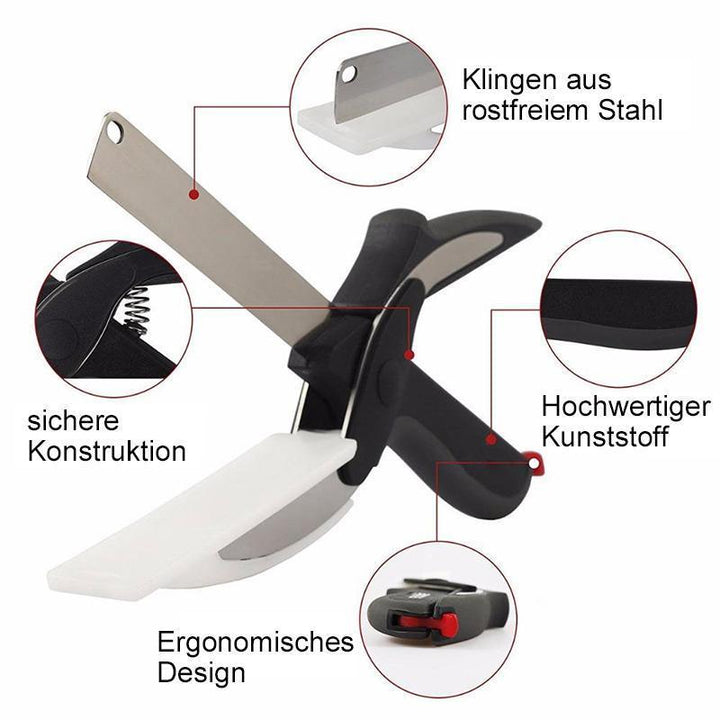 Lisslune | EdgeCut | Versatile stainless steel kitchen scissors