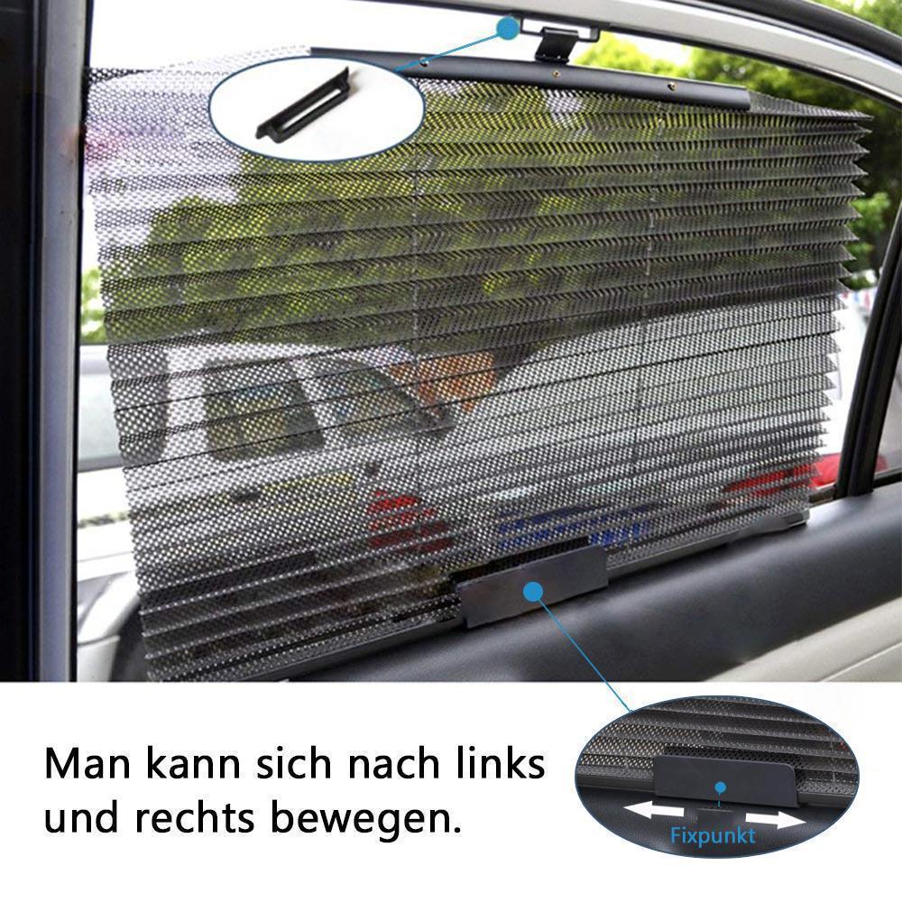 Lisslune | Car Window Sunshade Curtain, 3M Adhesive, black