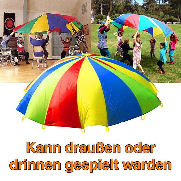 Lisslune | Colorful Parachute for Kids and Family