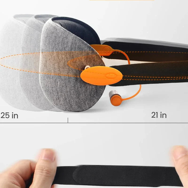 Lisslune | Relaxation Eye Mask with Integrated Ear Plugs