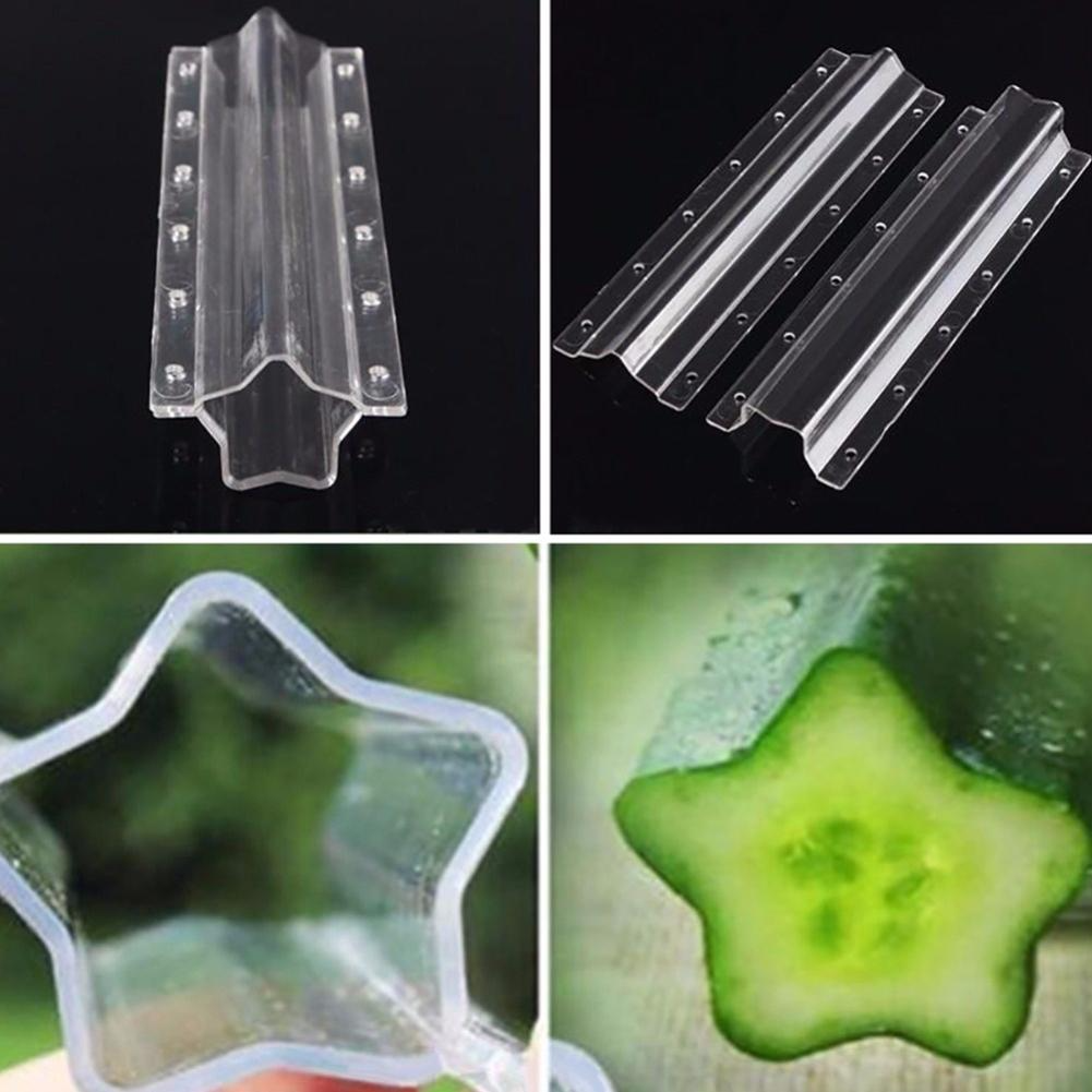 Lisslune | Star shape vegetable mold for cucumbers – Creative mold rail for fruits and vegetables
