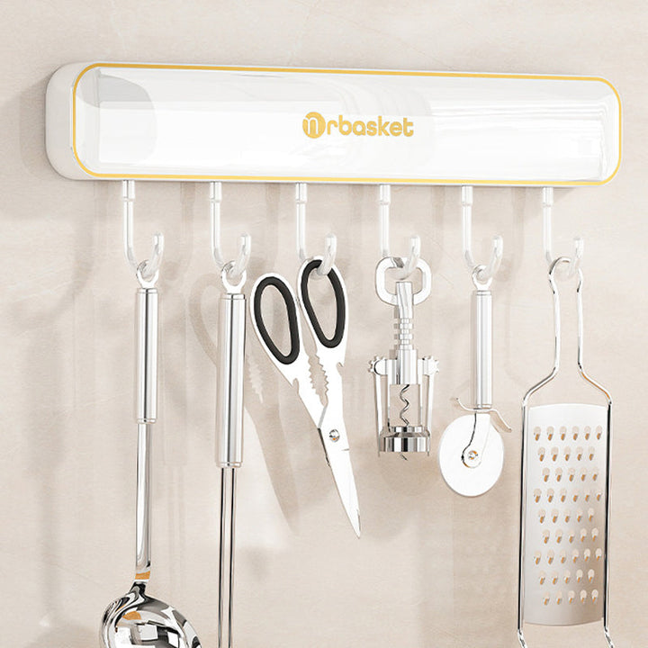 Lisslune | Multifunctional Wall Mounted Knife Storage Shelf
