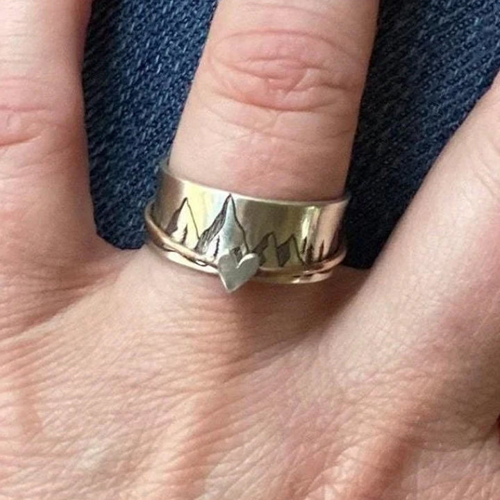Lisslune | Climbing Further Silver Ring