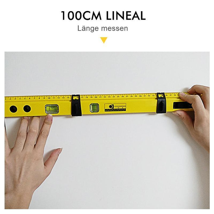 Lisslune | 4-in-1 Compass Protractor Made of Aluminum Alloy