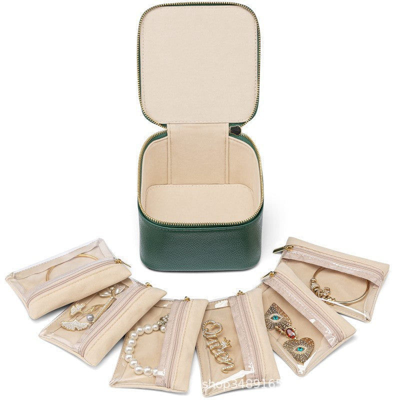 Lisslune | Leather jewelry box for travel