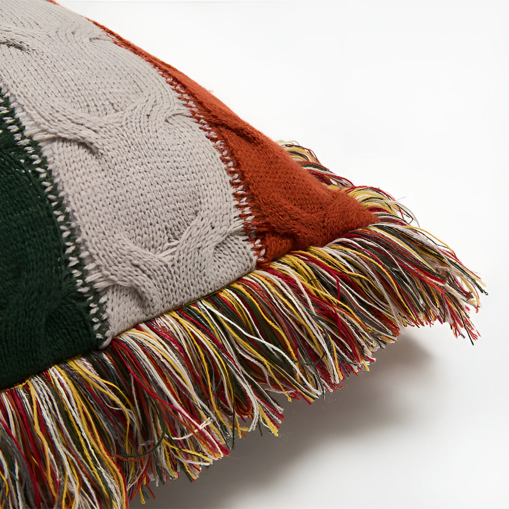 Lisslune | Colorful Radiance Knit Cushion