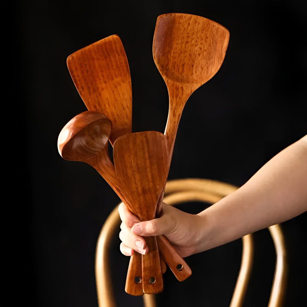 Lisslune | Wooden Kitchen Utensils