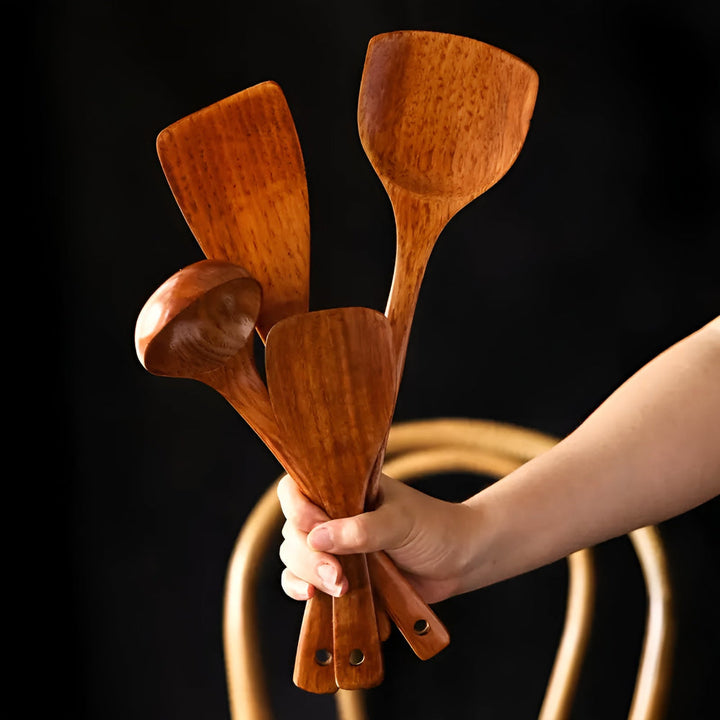 Lisslune | Wooden Kitchen Utensils
