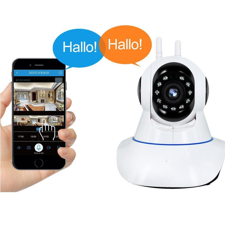 Lisslune | 360° Rotatable Wireless WiFi HD 720P IP Camera