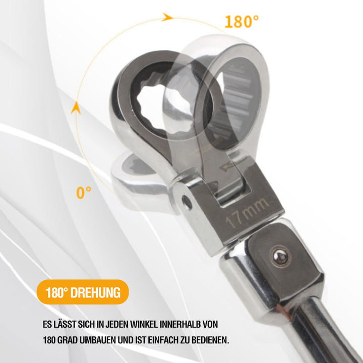 Lisslune | Removable Ratchet Wrench Set