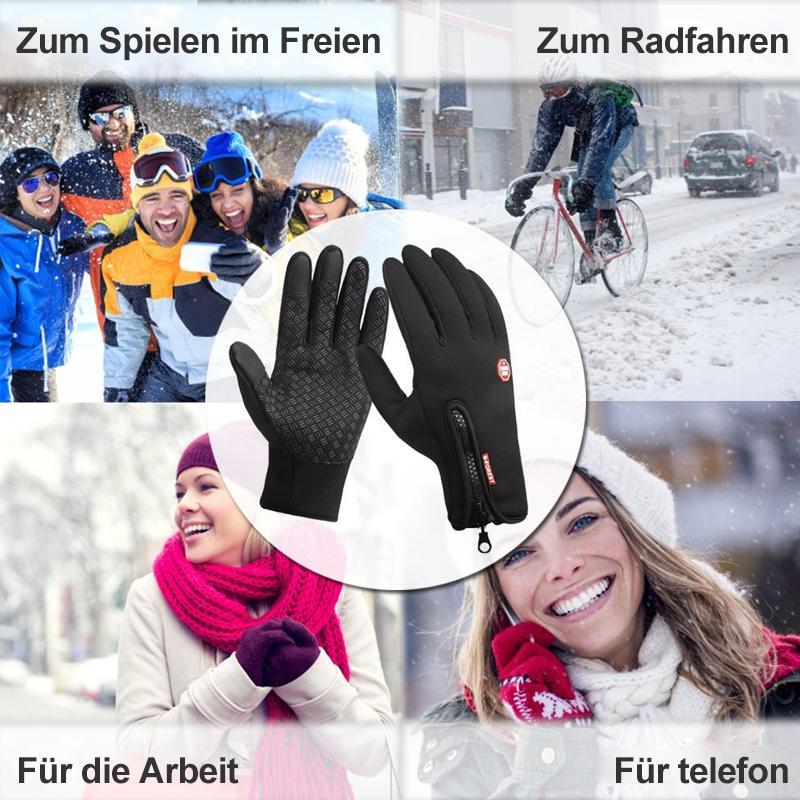 Lisslune | High-quality, warm, windproof and waterproof touchscreen gloves, Unisex