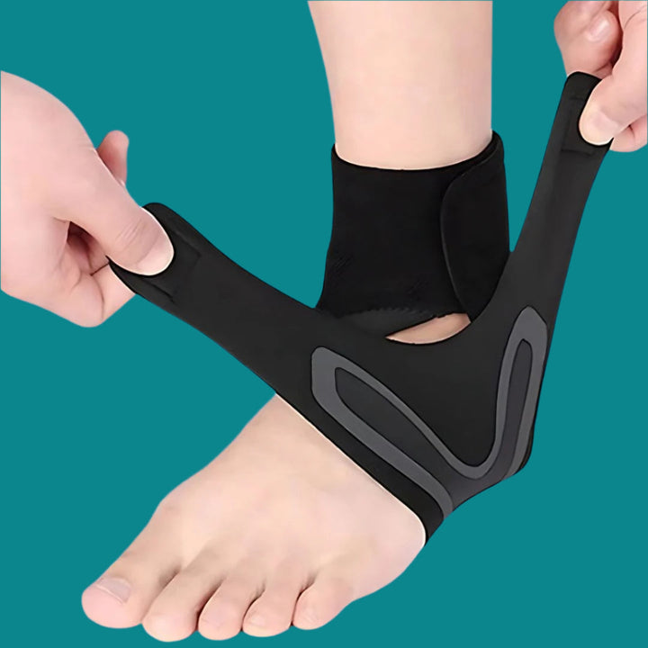 Lisslune | Adjustable Elastic Ankle Brace for Injury Recovery & Daily Support - Comfortable Ankle Stabilizer for Sports & Active Lifestyle