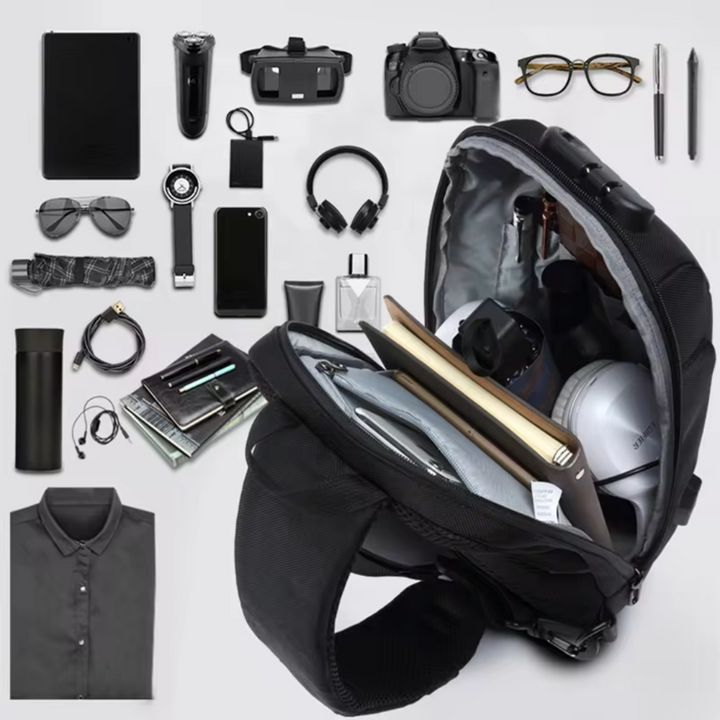 Lisslune | Anti-Theft Crossbody Bag with USB Charging – Secure, Stylish, and Functional