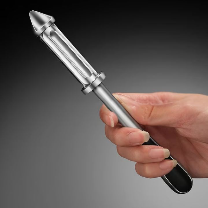 Lisslune | 3-in-1 stainless steel vegetable peeler