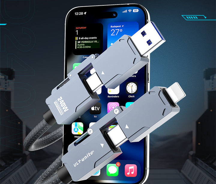 Lisslune | Dual Type-C Full-Function Data Cable