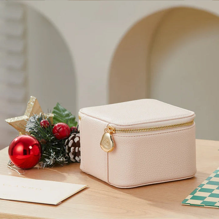 Lisslune | Leather jewelry box for travel