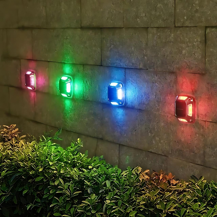 Lisslune | GlowPath – Colorful solar-powered LED street lights