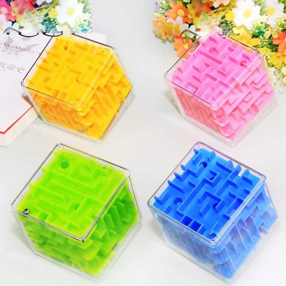Lisslune | 3D Cube Puzzle Maze Toy (random color)
